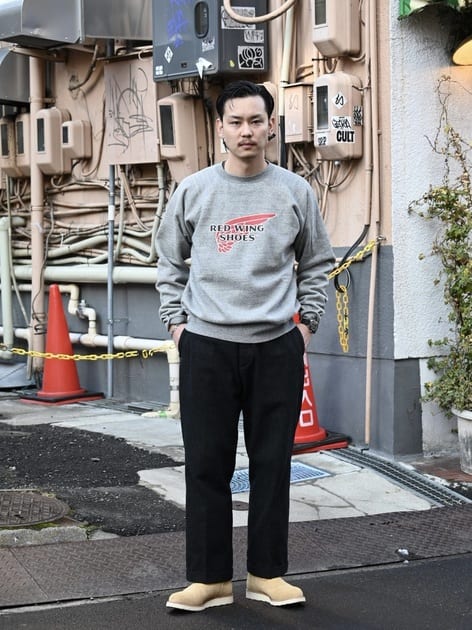 HUMAN MADE x RED WING RAGLAN SWEATSHIRT | レッドウィング