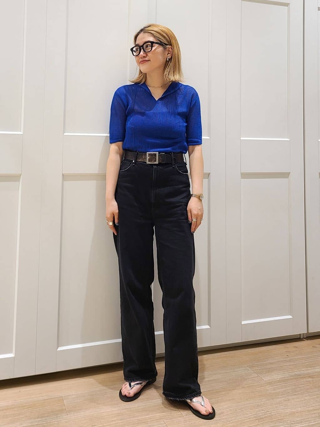 upper hights/アッパーハイツ】THE OLIVIA リラックスワイドストレート