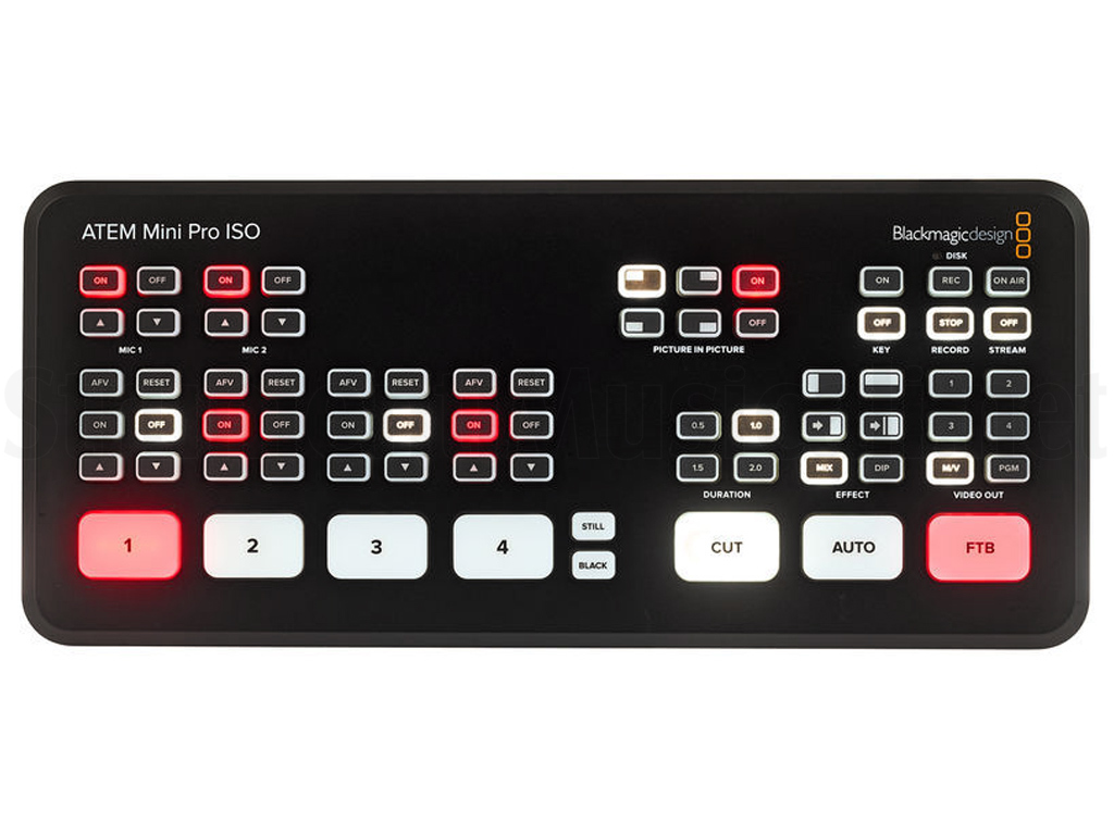 BLACKMAGIC DESIGN Atem Mini Pro Iso | Strumenti Musicali .net