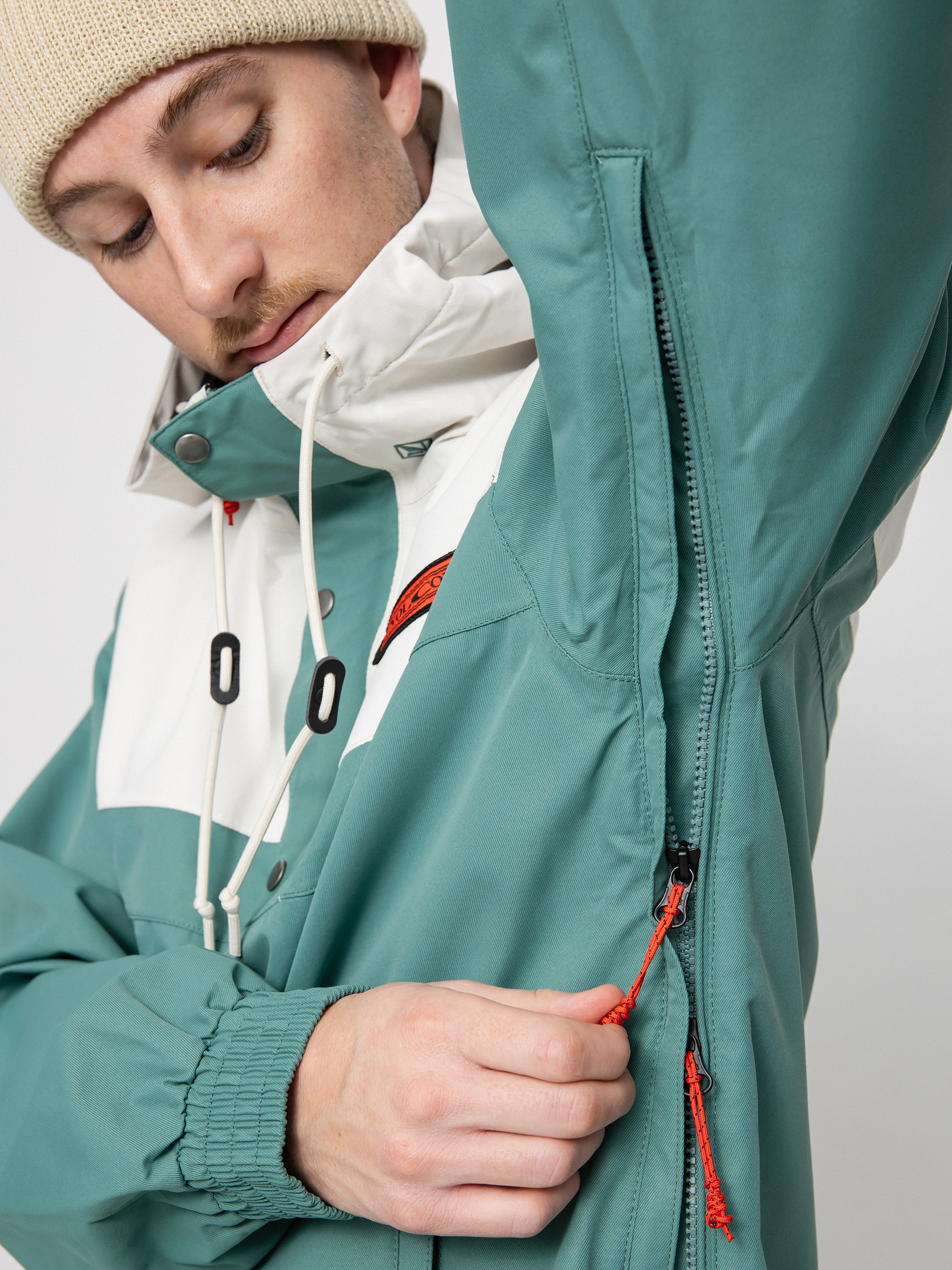 Volcom Longo Pullover Snowboard jacket - green (sage)