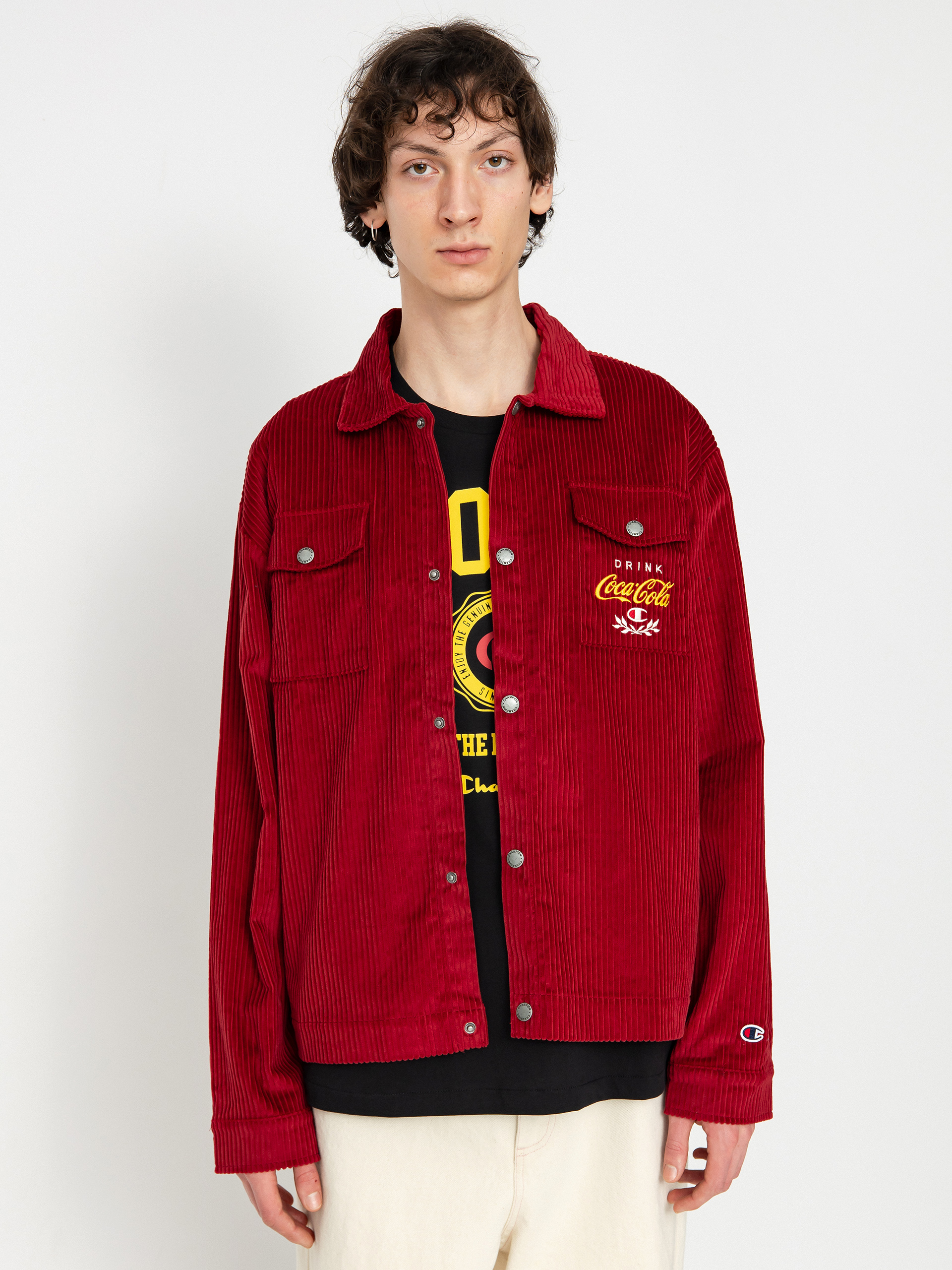 Champion X Coca Cola Jacket 220189 Jacket - burgundy (dox)