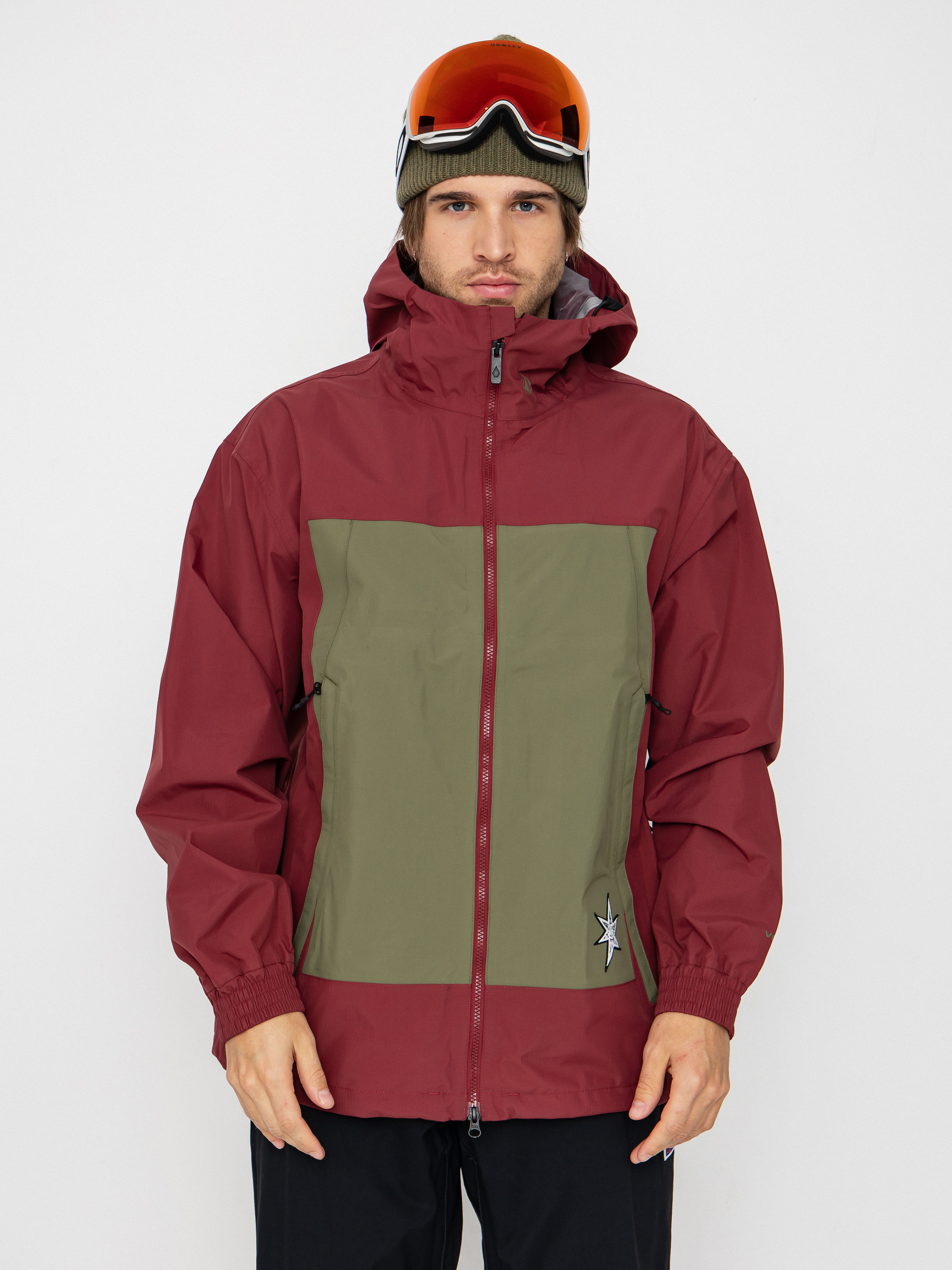 Burton Gore Tex Radial Insulated Snowboard jacket - red (flame