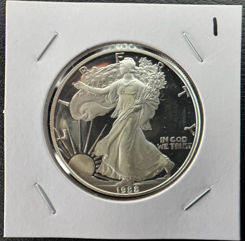 1988年 アメリカイーグル 1オンス銀貨プルーフコイン | GoldSilverJapan