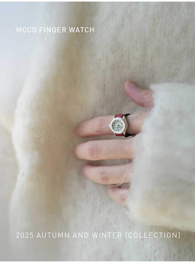 moco | ring watch | finger watch | 指時計 | Japan Tokyo | 日本 東京