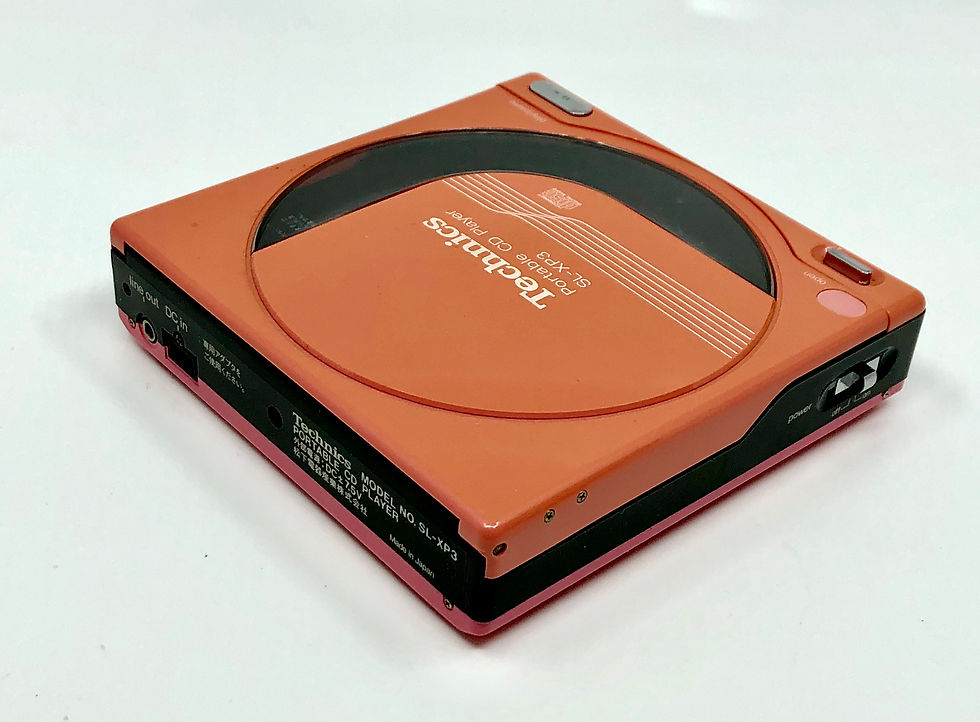 Technics SL-XP3 Red Portable CD Player