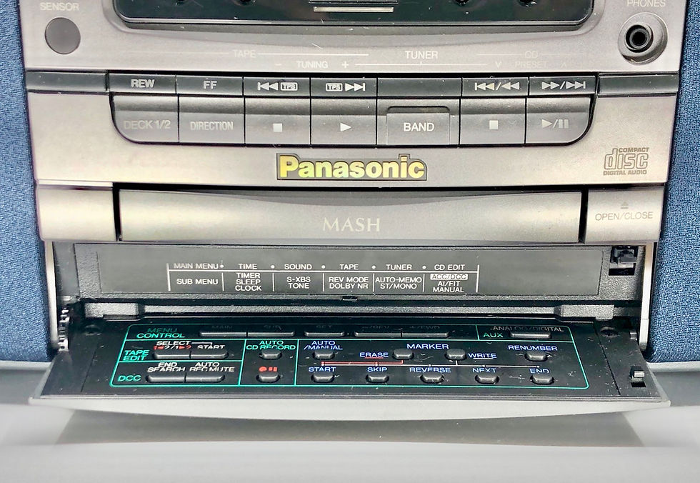 ラジオ・コンポ Panasonic RX-DD1 Panasonic RX-DD1 DCC Cassette CD