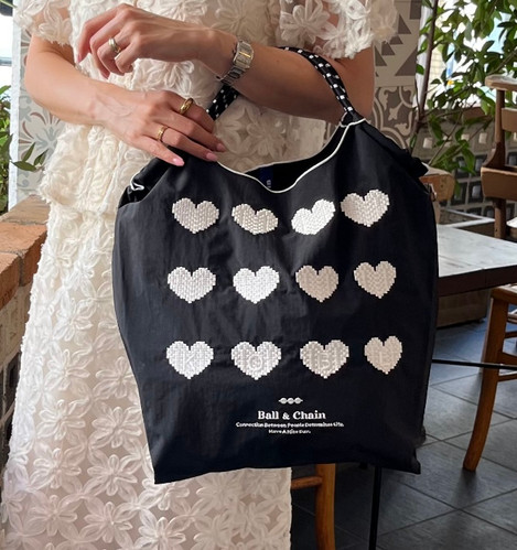 KOBE limited HEART(神戸限定ハート）M #01 BLACK-301048 | Ball&Chain