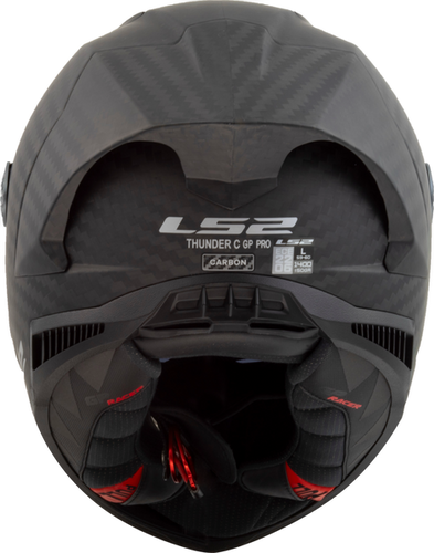 SOLID - MATTE WEAVED CARBON - Thunder Carbon | LS2 USA