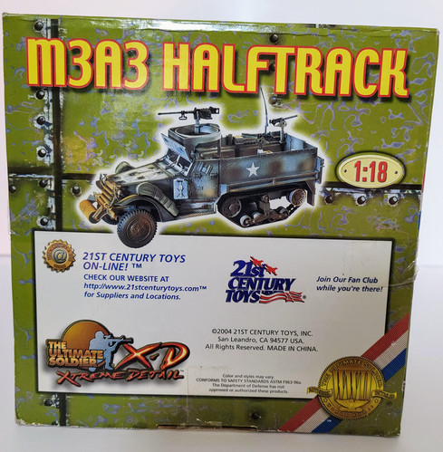 その他 21st CENTURY TOYS M3A3 HALFTRACK 1:18 M3A3 Halftrack 1/18