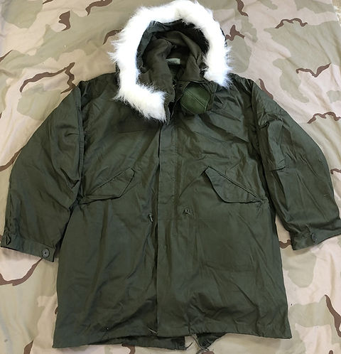 NEW M-1965 Extreme Cold Weather Fishtail Parka w/ Liner & Hood