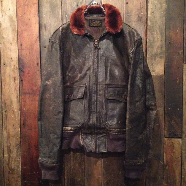 40S US.NAVY G-1 フライトジャケット 55J14 | ヴィンテージ古着買取