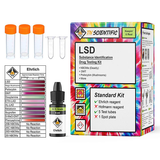 TN Scientific | LSD Drug Testing Kit | Substance Identification