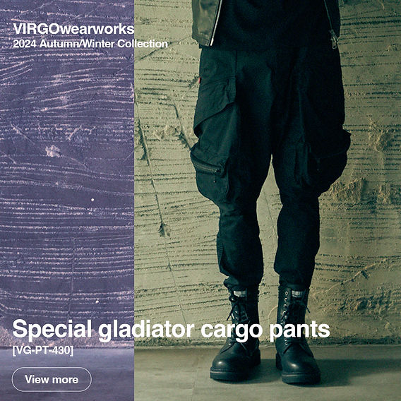 NEW// VIRGOwearworksの歴代最高峰の最新カーゴパンツが待望の入荷