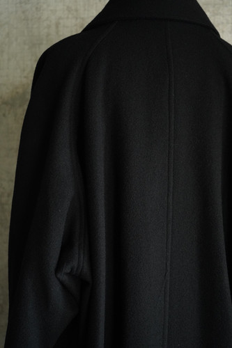 23AW】NICHOLAS DALEY BIG MAC COAT - BLACK | NOUVERTEmagazine