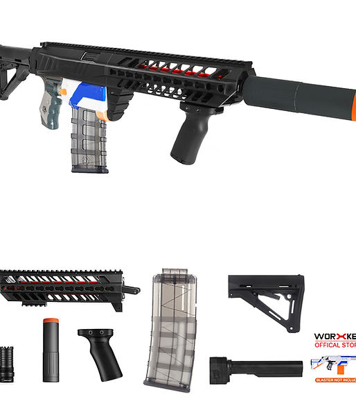 Worker SIG SAUER MCX Kit Mass Combo for Nerf Retaliator Prophecy