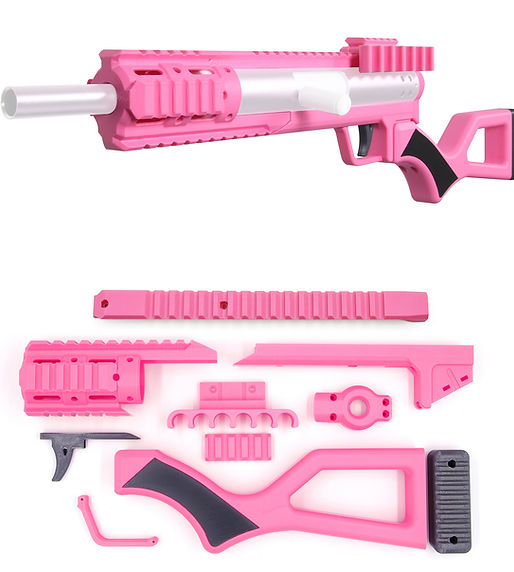 XS-C330V Hunter Barrel Buttstock Kit for C330 Blaster | AK Blaster MOD
