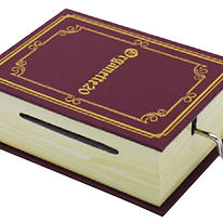 オルゴール堂】20弁 BOOK型 手回しオルガニート /Organette20 20弁BOOK