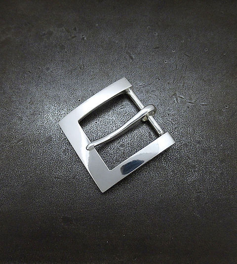 シルバー925 バックル 25mm｜オーダーメイドベルト | AZZWELL
