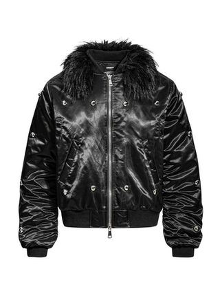 Black Fur N2B Jacket | Selonid｜セロニッド