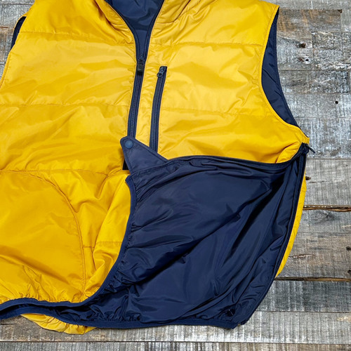 Cloveru® Urban Reversible Vest（Banana / Navy） | BIZARRE GREEN