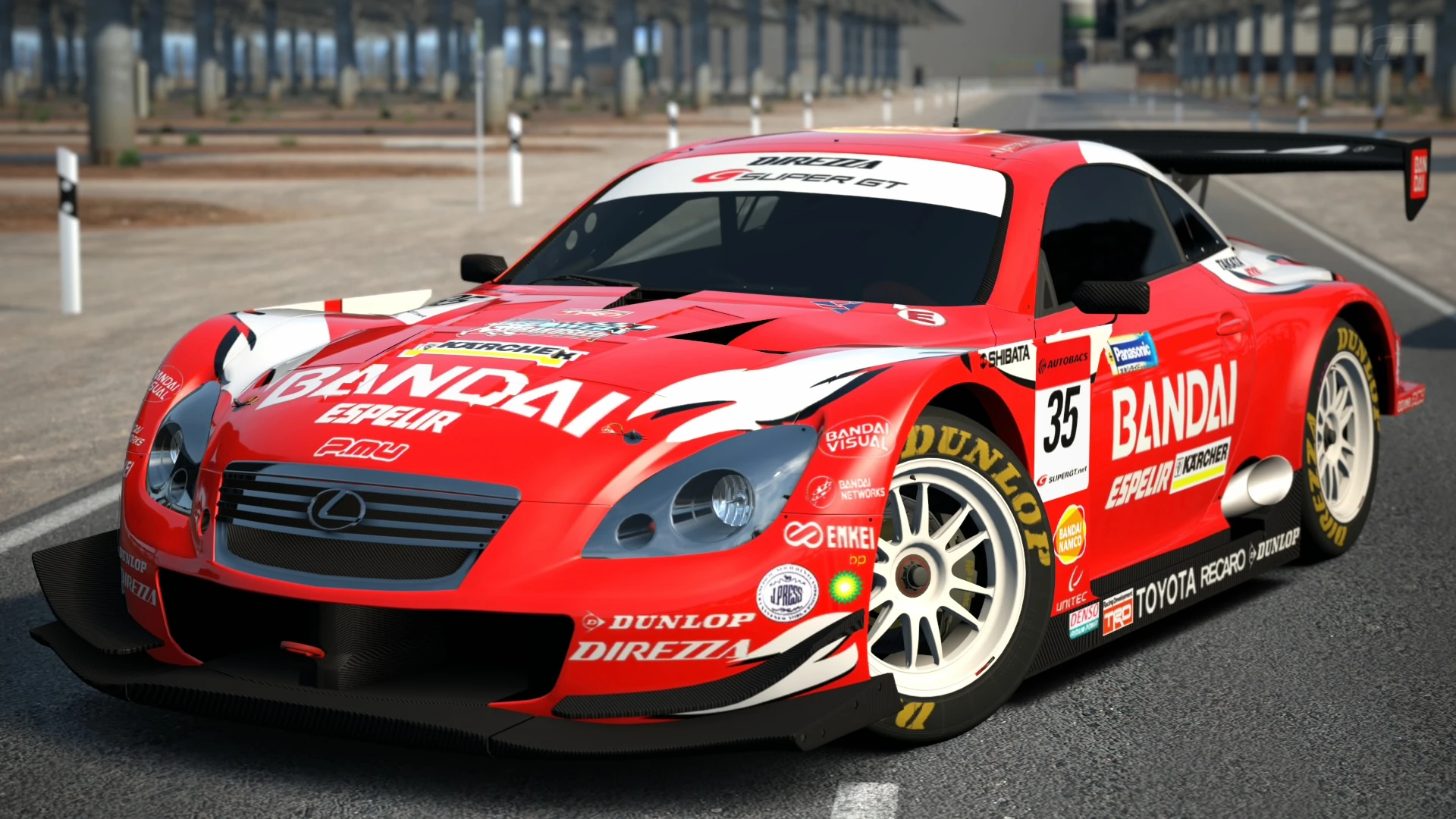 Lexus BANDAI DIREZZA SC430 '06 | Gran Turismo Wiki | Fandom