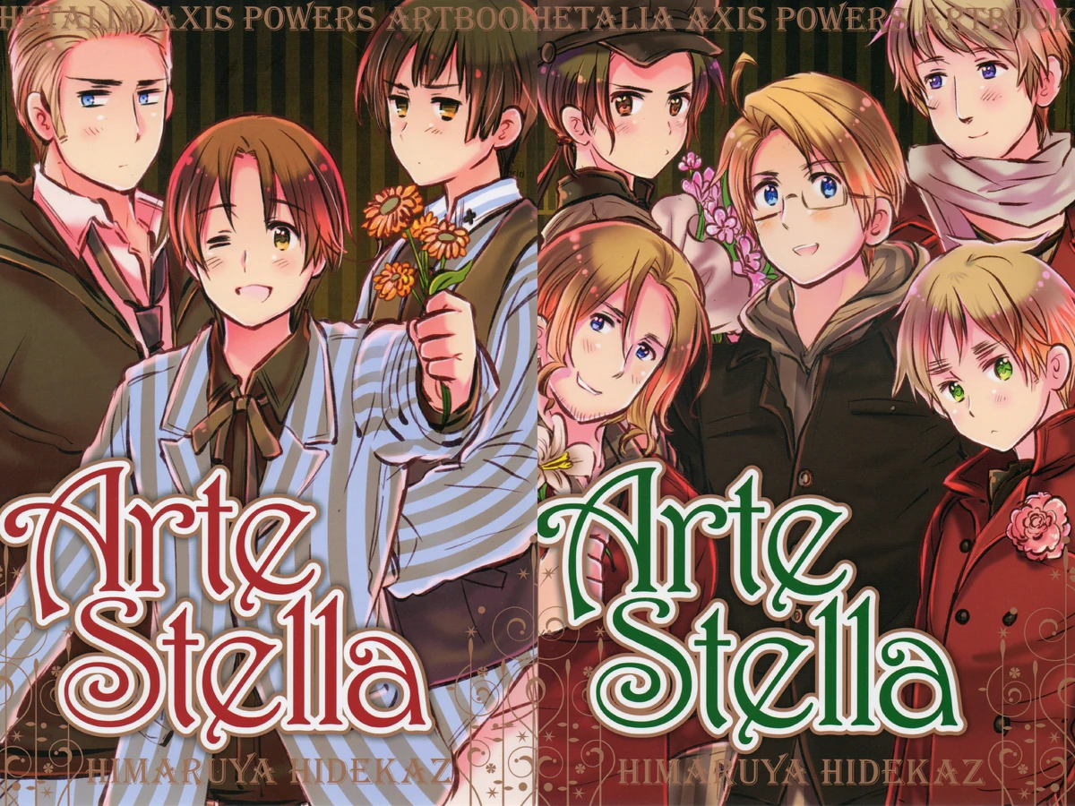 Hetalia: Axis Powers Artbook - ArteStella | Hetalia Wiki | Fandom