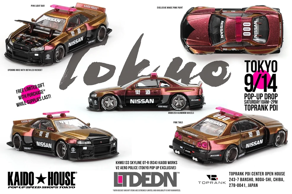 Nissan Skyline GT-R (R34) V2 | Kaido House Garage Wiki | Fandom