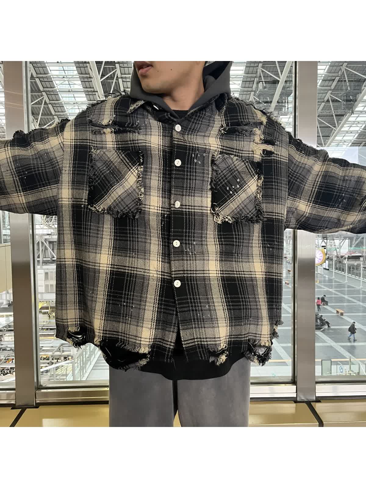 Dankeschonダメージチェックシャツのご紹介。 - LUCUA osaka（ルクア大阪）