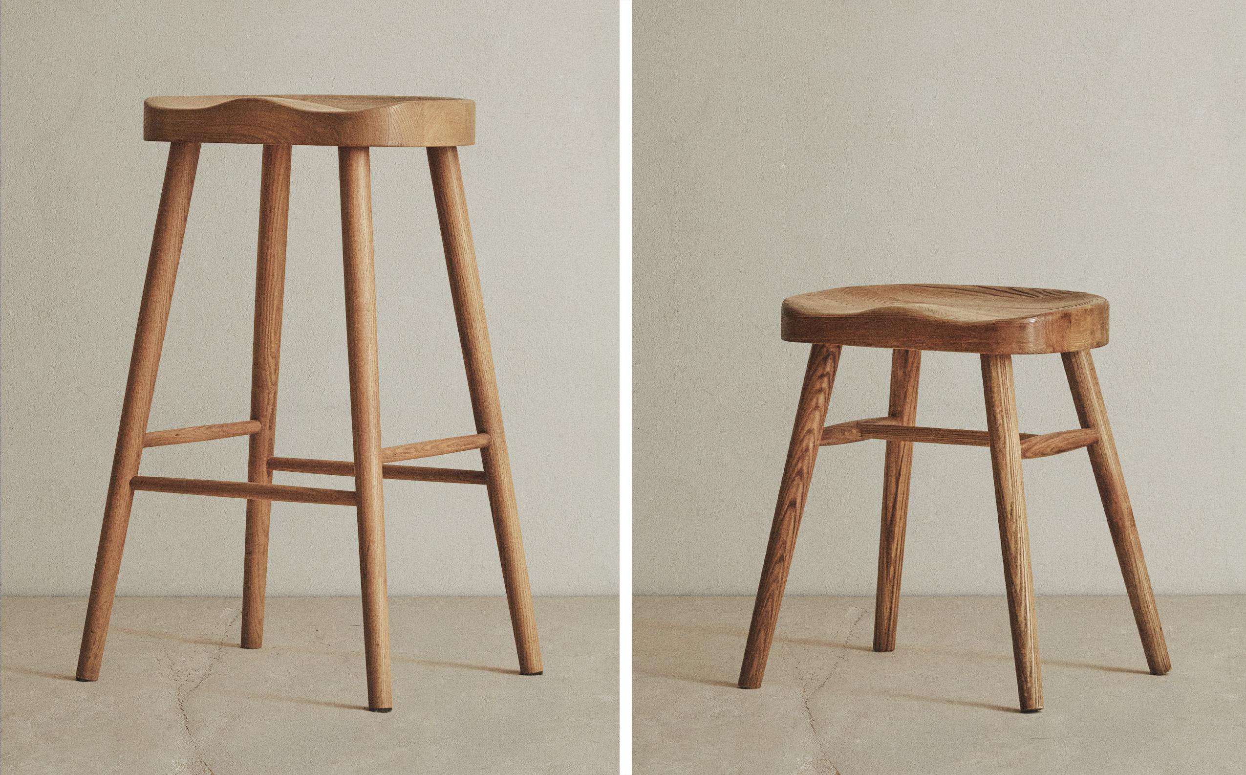 ASH WOOD STOOL | Zara Home United States of America