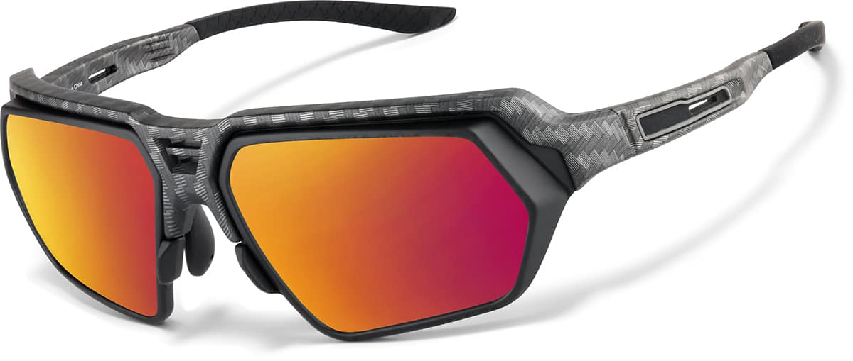Black Zunnies - Wrap-Around Sunglasses #1010321 | Zenni Optical Canada
