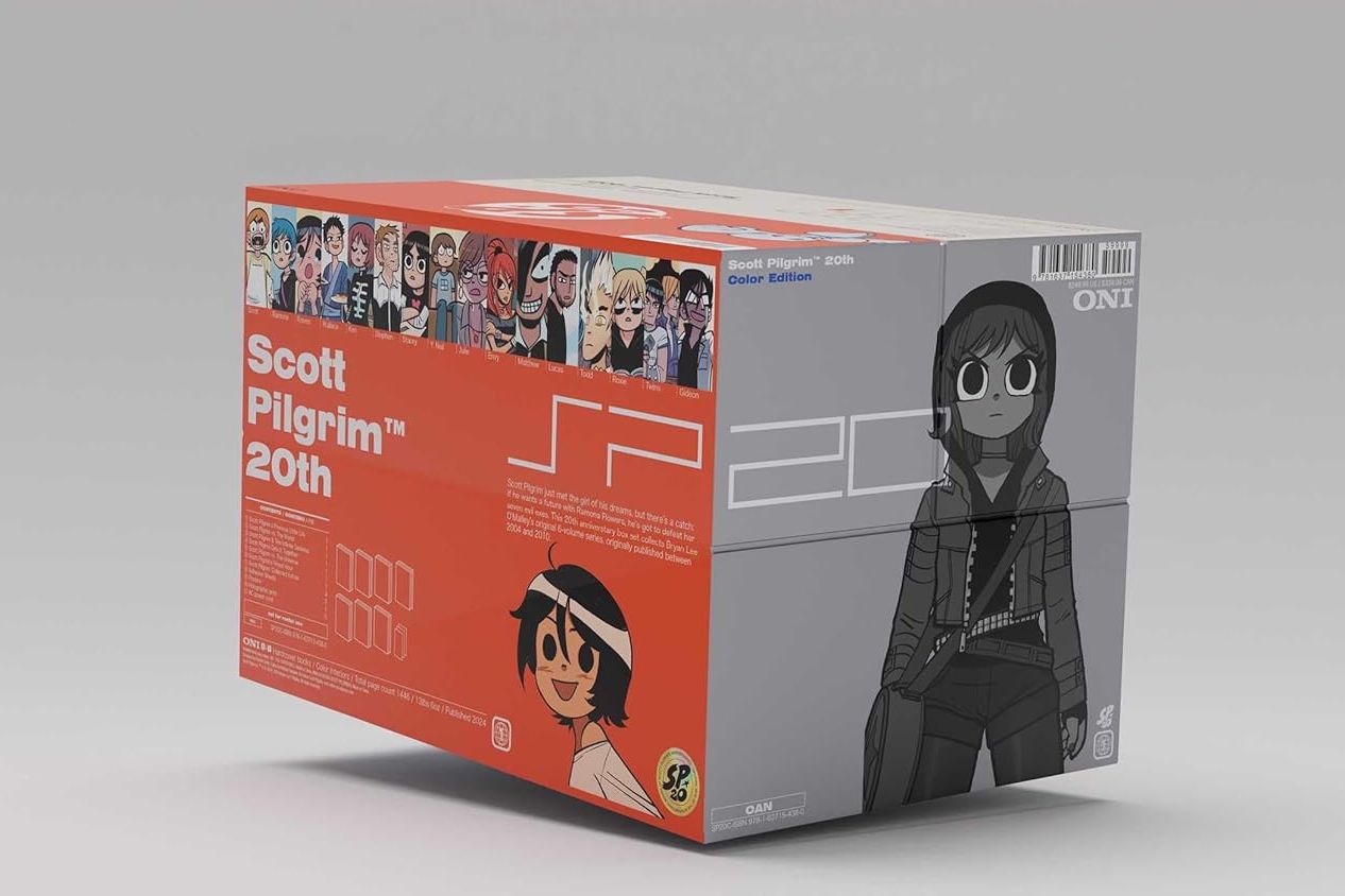 Save over 50% on the Scott Pilgrim 20th anniversary box sets