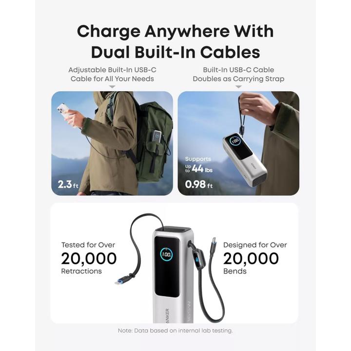 Anker Laptop Power Bank (25000 mAh, 165 W, 90 Wh) - buy at Digitec