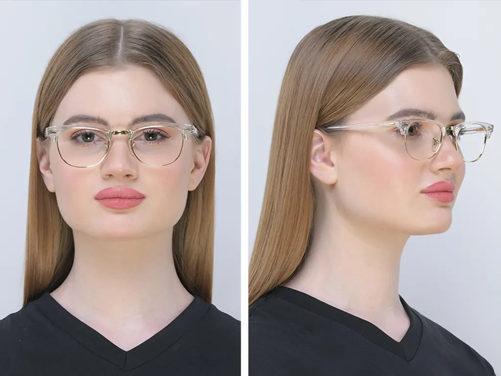 Ray-Ban Clubmaster RX5154 5762 49 Transparent