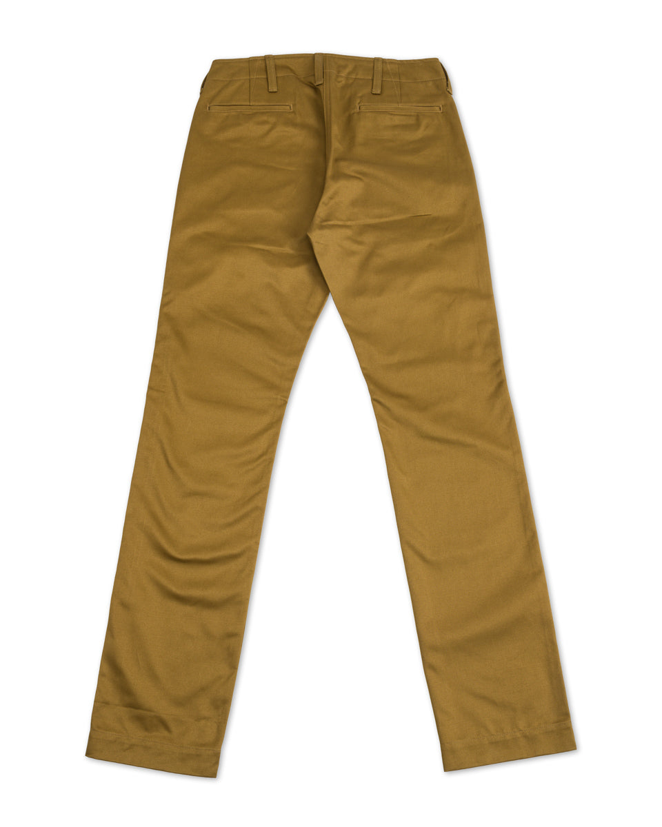The Real McCoy's Blue Seal Chinos - Overdyed Khaki – Standard