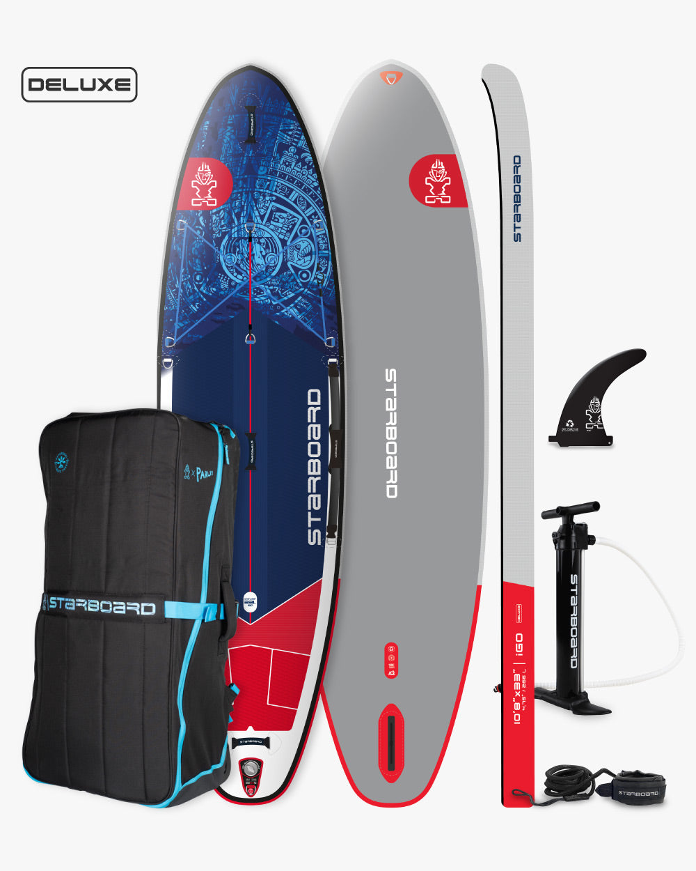 美品 STARBOARDスターボードIGO 10'2”x31パドルボードセツト 美品
