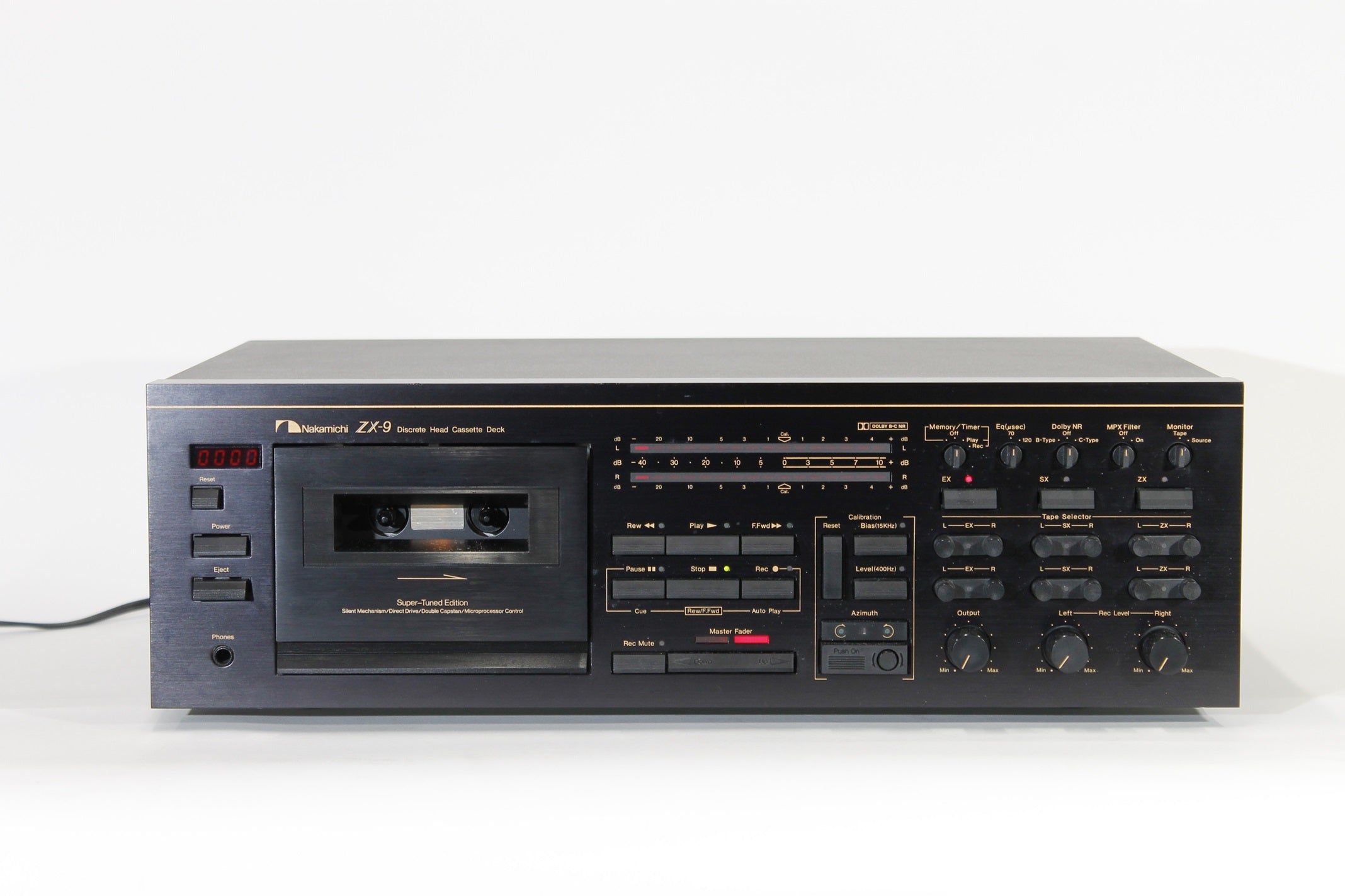 中古・保証付き】Nakamichi ZX-9【TN-SoundTech整備済み】 – ステレオ時代