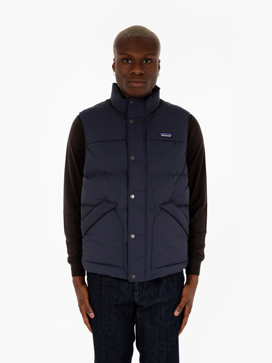Patagonia - M'S downdrift vest blue | STIMM