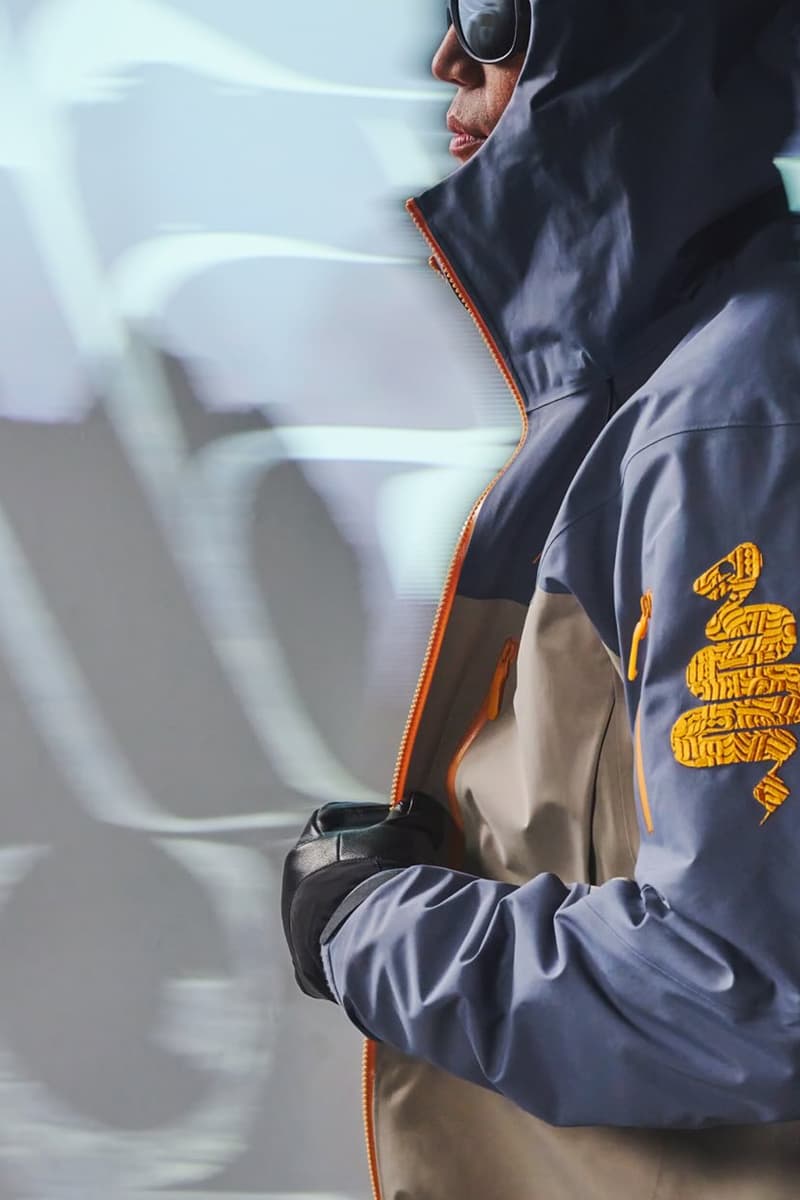 Arc'teryx celebra “Ano da Cobra” com jaqueta Alpha SV limitada