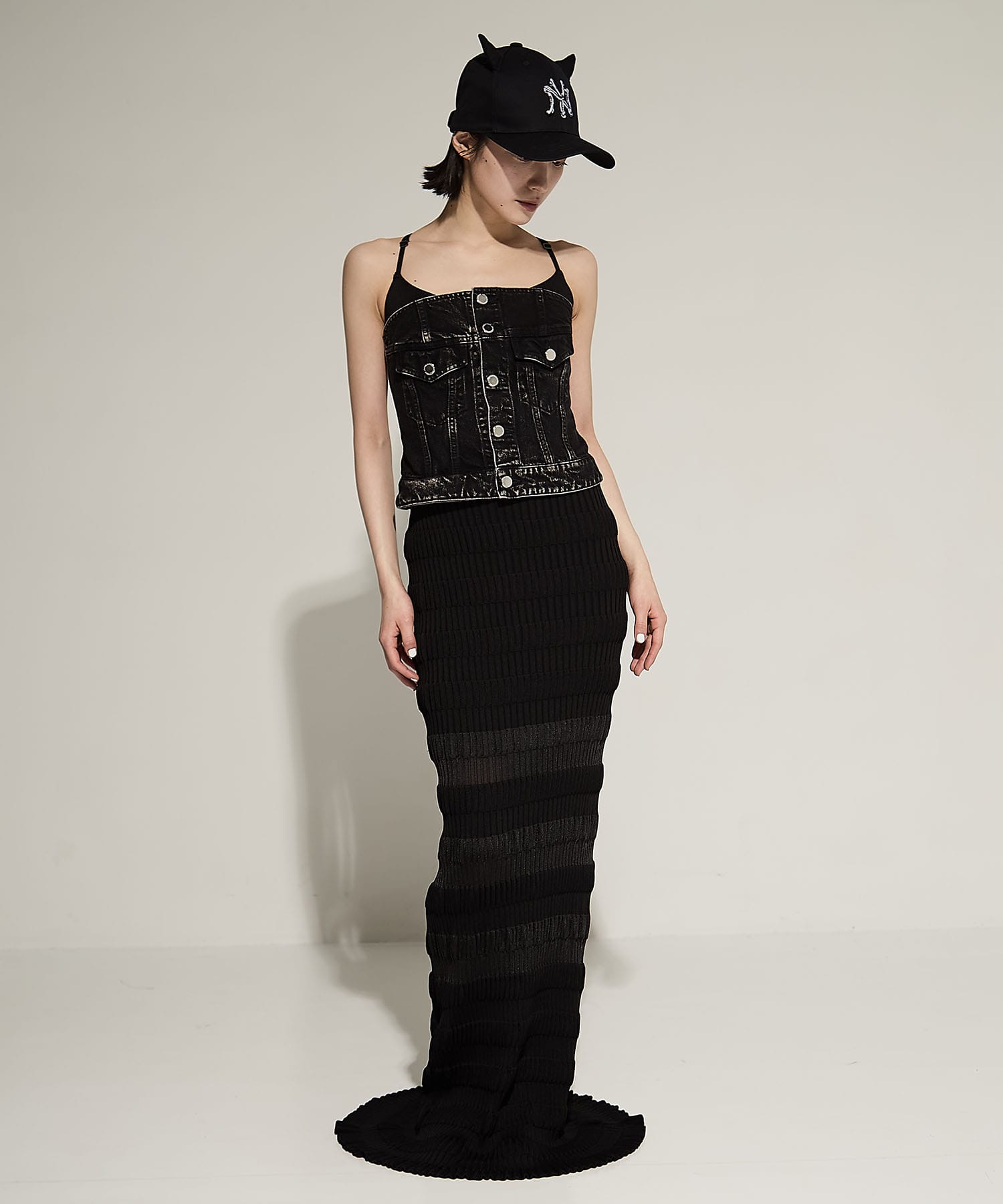 Devil Baseball Cap(FREE BLACK): BASICKS: WOMENS｜ STUDIOUS ONLINE
