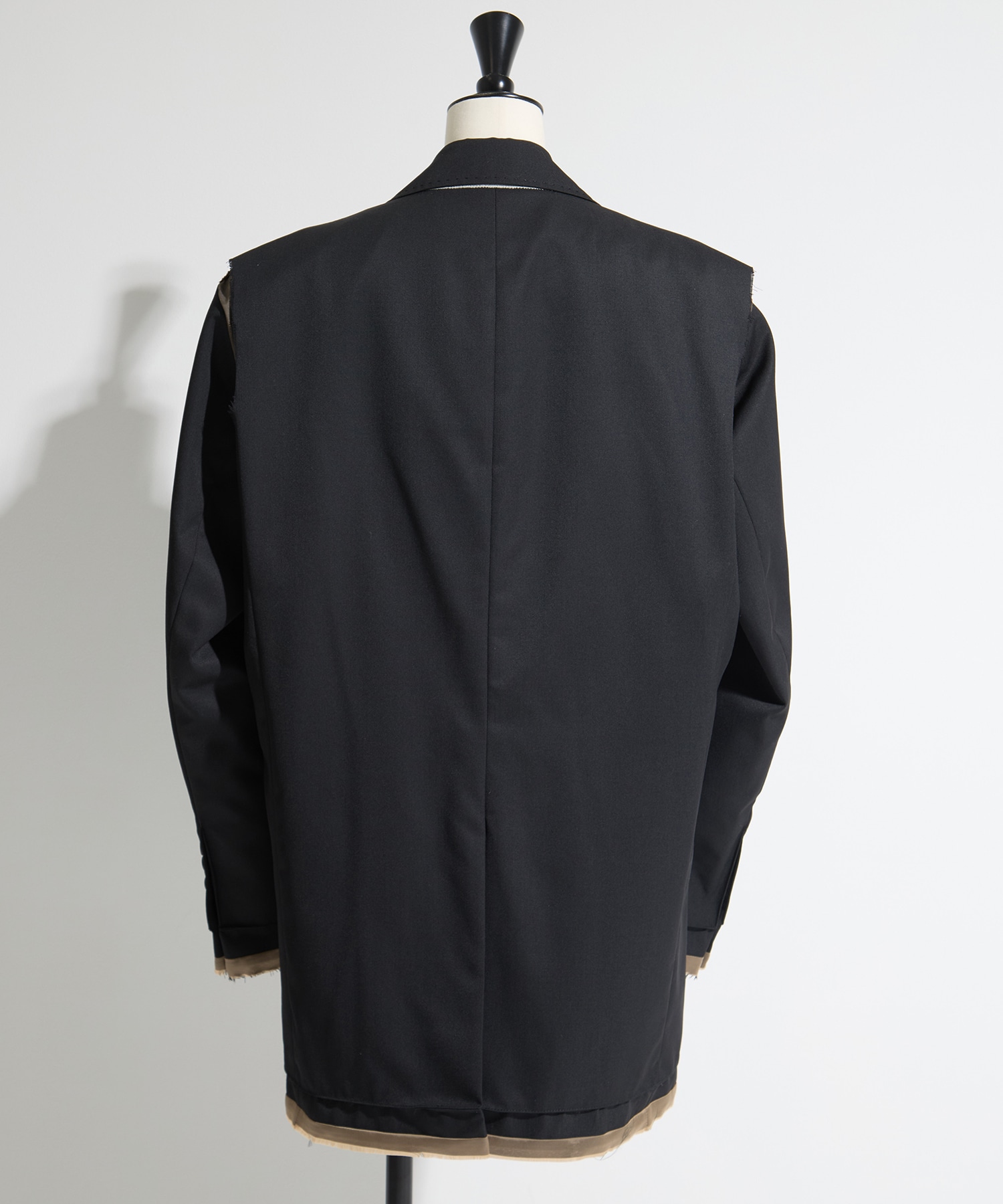 DRY WOOL JACKET(36 BLACK): Maison MIHARA YASUHIRO: WOMENS