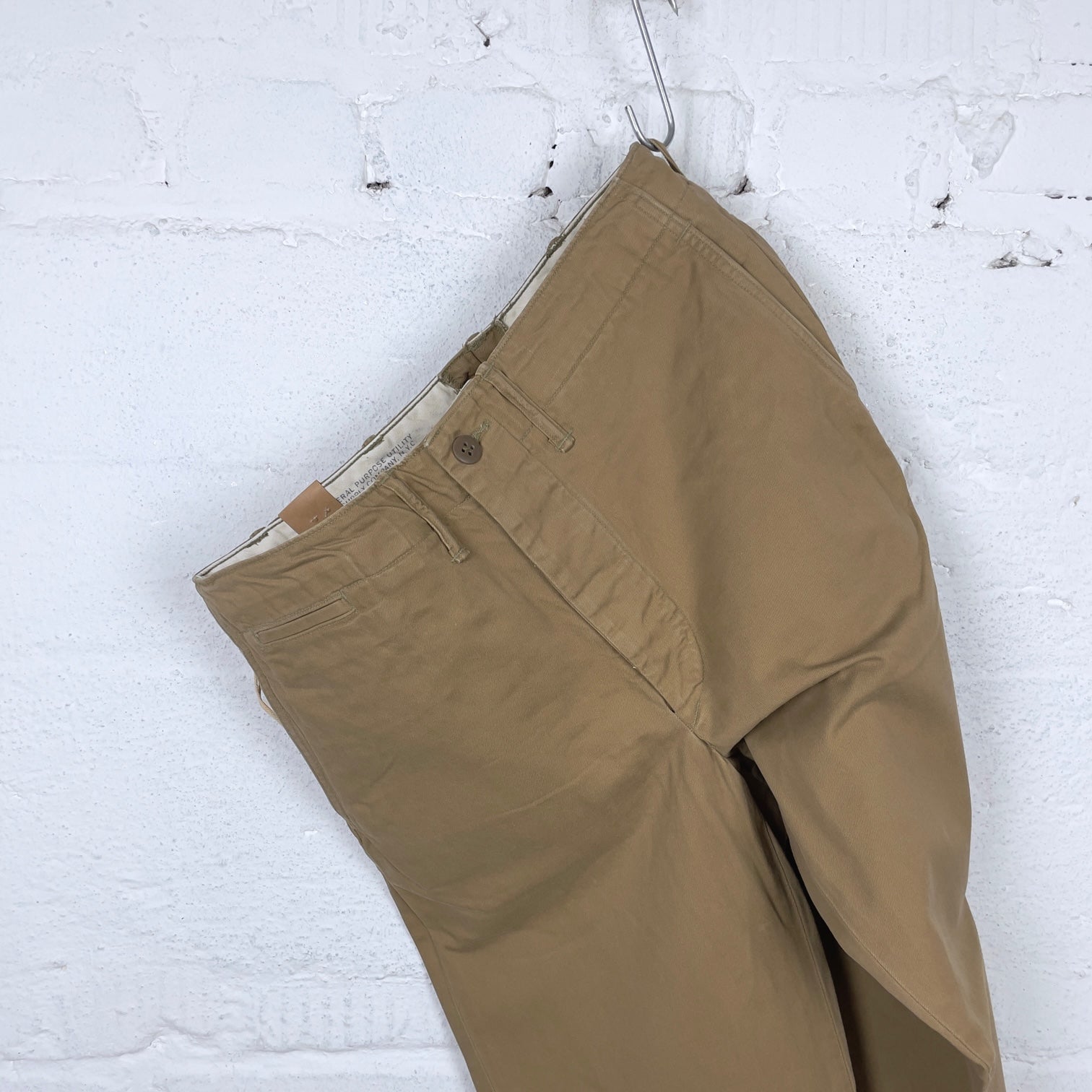 rrl | cotton field chino khaki – stuf|f-official