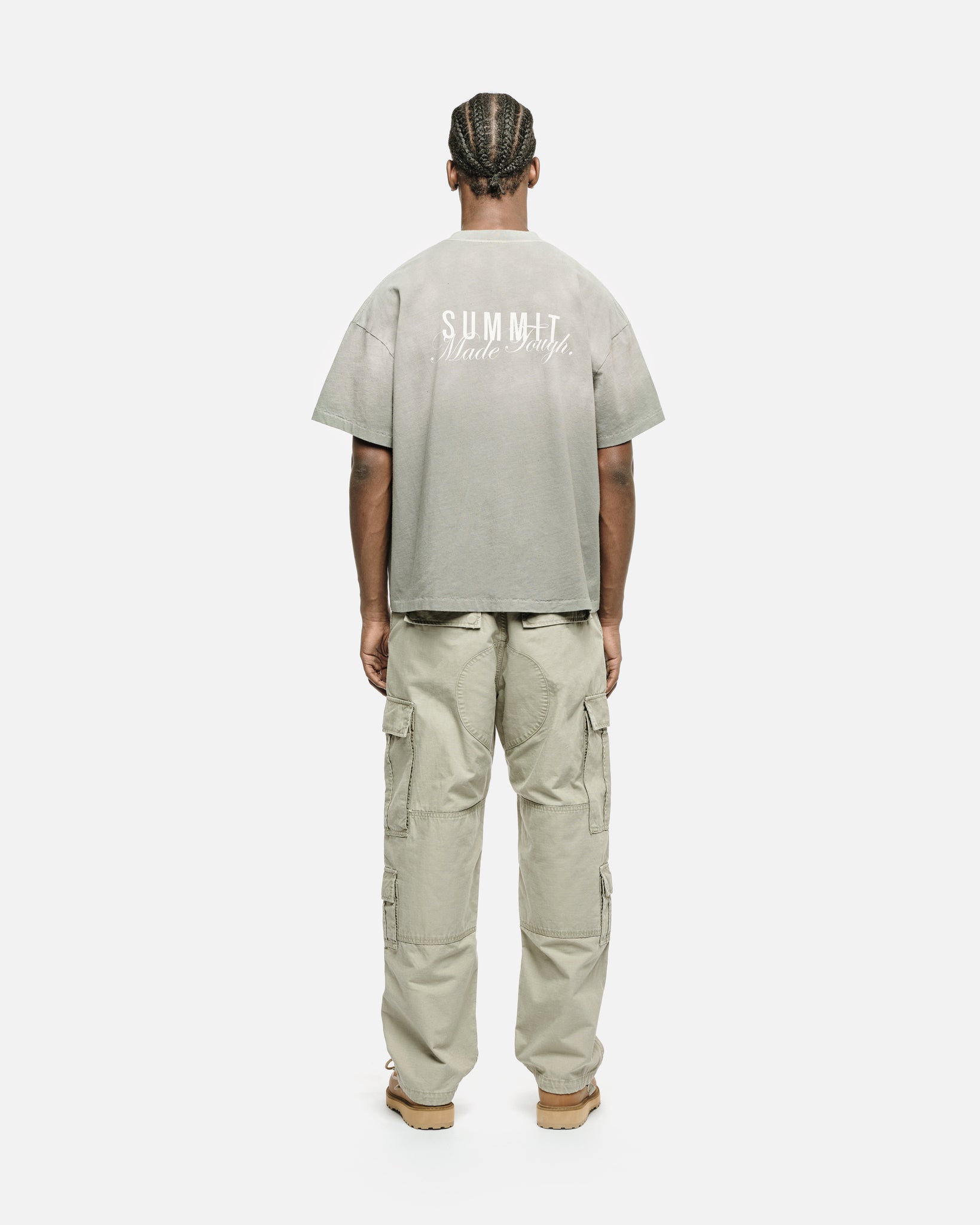 MADE TOUGH POCKET T-SHIRT - SUN FADE GREY – Summit