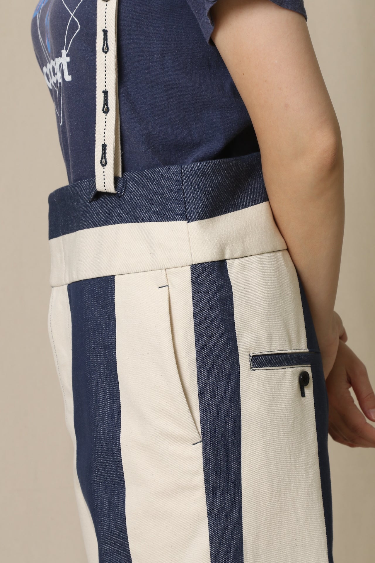Big Stripe Suspender Pants – Sunshine+Cloud
