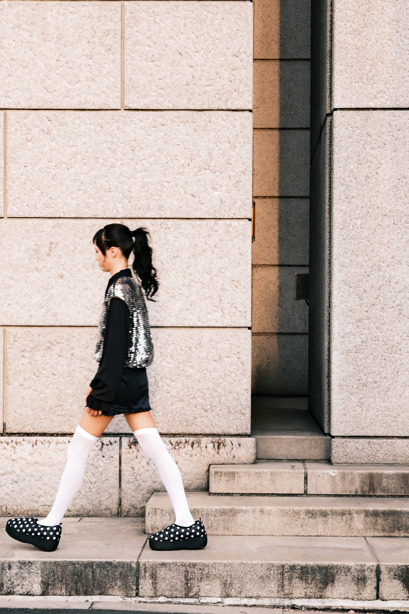 subu ドット 厚底 23-24cm SUBU VAMP Platform SUBU VAMP PLATFORM DOT