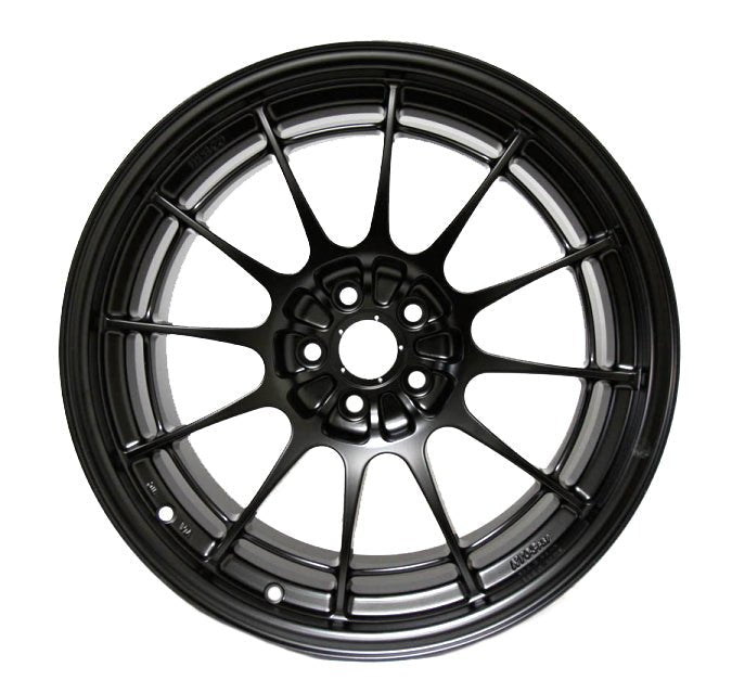 Enkei NT03+M Black 18x9.5 5x114.3 Wheels for Subaru WRX STI