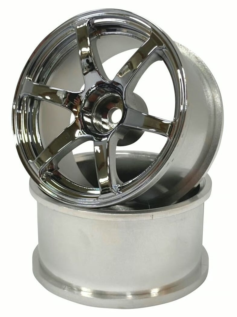 Advan AVS T6 Wheels (CHROME) 1-10 Rims 5mm - 7mm [Mikuni] DW