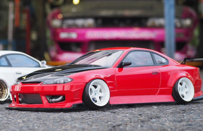 Nissan S15 Silvia ORIGIN LABO (Stock Hood) Street [Addiction] AD