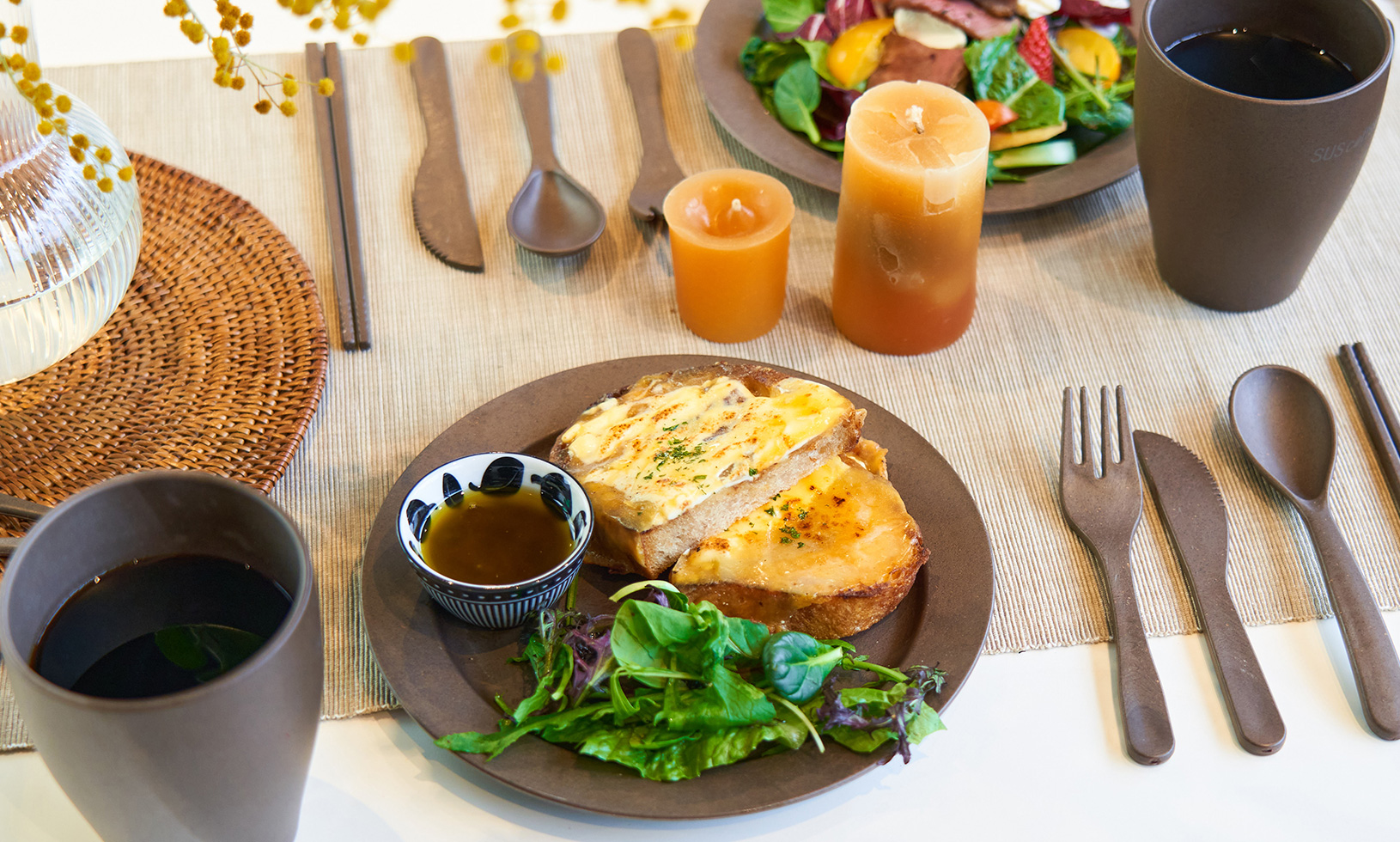 SUS coffee PLA Cutlery Set（サスコーヒー PLAカトラリーセット