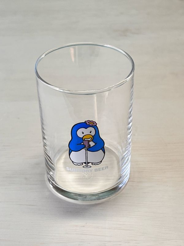 penguins ㍴ ペンギンズバー SUNTORY BEER サントリーノベルティグラス
